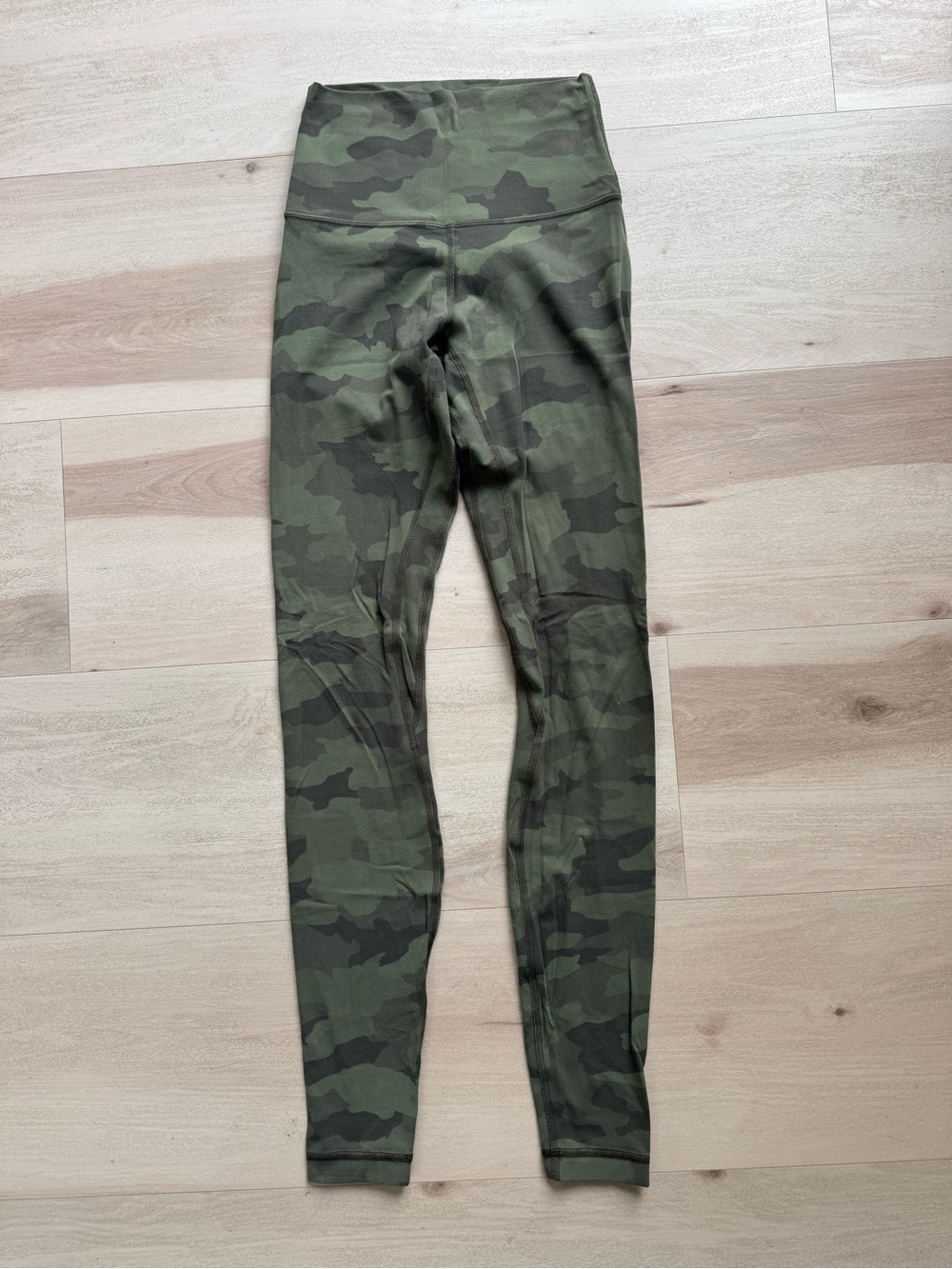 Lululemon Align Women’s Camo High-Waist Leggings - Olive Green